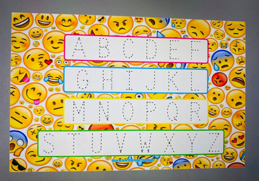 Name and Alphabet Tracing Placemats