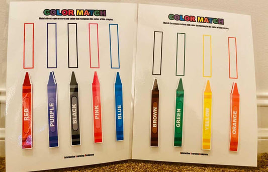 Color Match - Crayons
