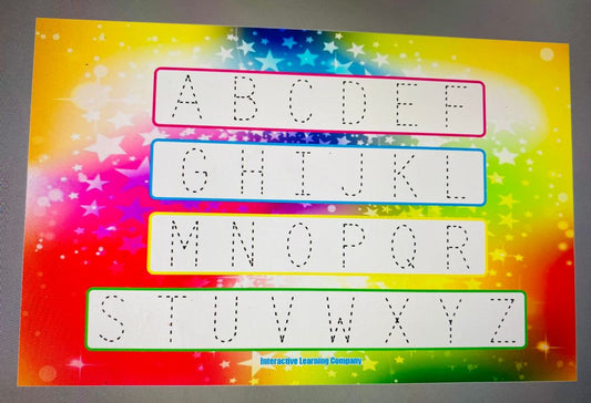 Name and Alphabet Tracing Placemats