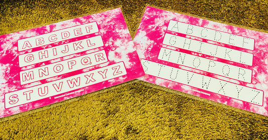 Name and Alphabet Tracing Placemats